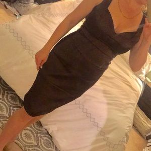 London Times Midi Cocktail Dress